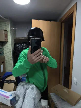 Casco Alemán Réplica WWII Hierro