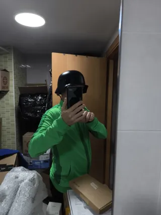 Casco Alemán Réplica WWII Hierro