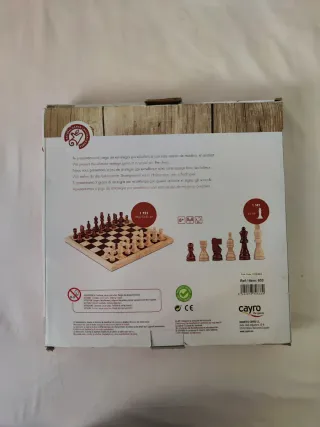 Scacchi in legno Cayro
