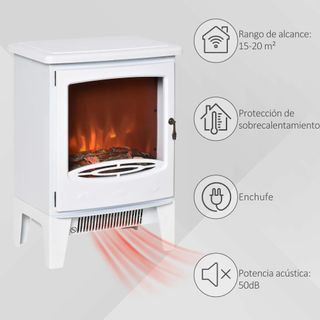 Chimenea Eléctrica Portátil de 900/1800W NUEVA