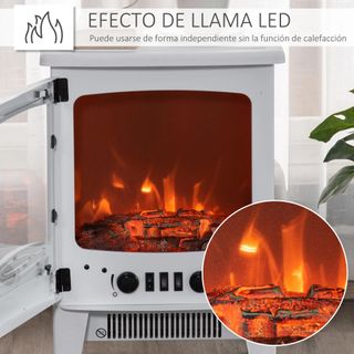 Chimenea Eléctrica Portátil de 900/1800W NUEVA
