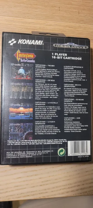 Castlevania The New Generation Mega Drive