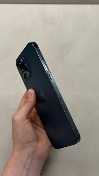 iPhone 12 Pro Max 256GB Azul · Funciona perfecto