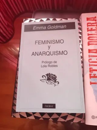 Lote de  3 libros feminismo