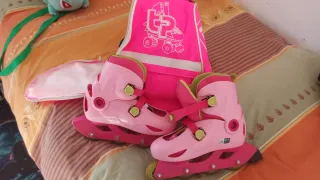 Pattini inline Oxelo taglia 34-36 con zaino