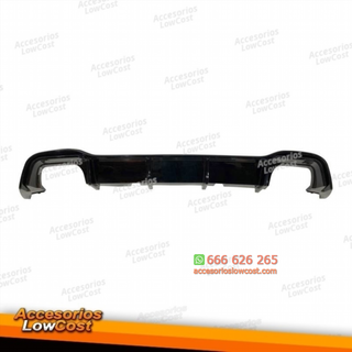 Difusor Trasero Volkswagen Golf 8 GTI Negro brill