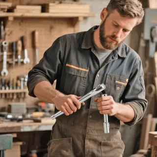 Set di Bussole 33 Pezzi Set Bussole e Cricchetti