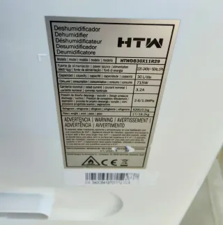 Deshumidificador  30L