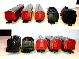 Locomotora y Vagones H0