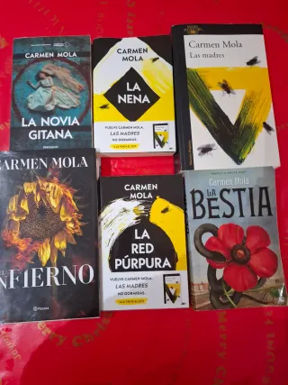 Saga Carmen Mola: 6 Libros