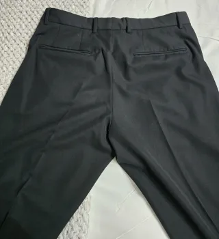 Traje de vestir Zara negro hombre