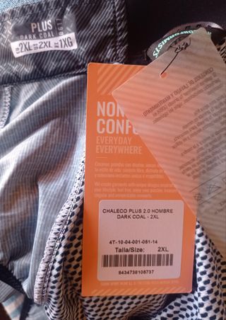 CHALECO GOBIK A ESTRENAR. PLUS 2.0 DARK COAL  2XL