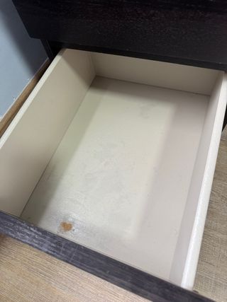 Cómoda/Cajonera Ikea Malm Negra 40x55