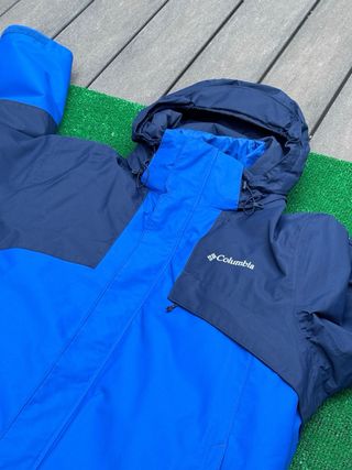 Chaqueta Columbia 2 en 1 Azul Marino y Azul