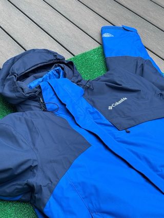 Chaqueta Columbia 2 en 1 Azul Marino y Azul