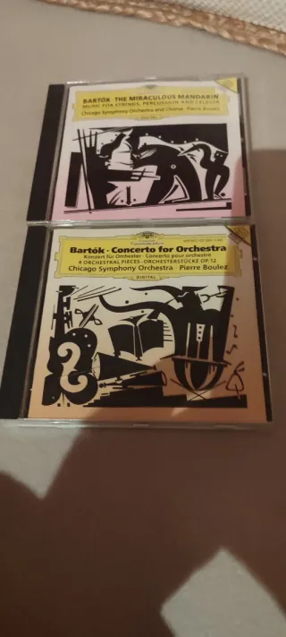 2 CD di musica classica Bartók