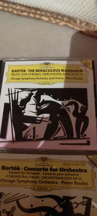 2 CD di musica classica Bartók