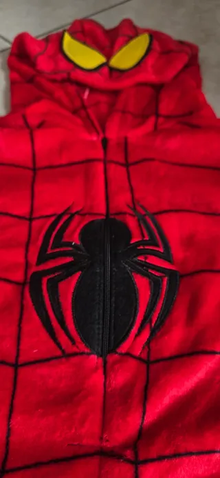 Spiderman pigiama jumpsuit