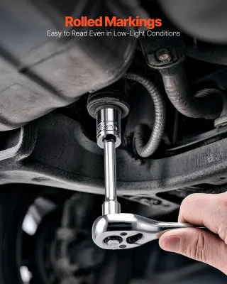 Set di Bussole 70 Pezzi Set 6,4 mm Acciaio Legato