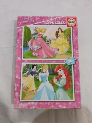 Lote de 5 Puzzles Infantiles Disney y Paw Patrol