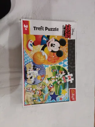 Lote de 5 Puzzles Infantiles Disney y Paw Patrol