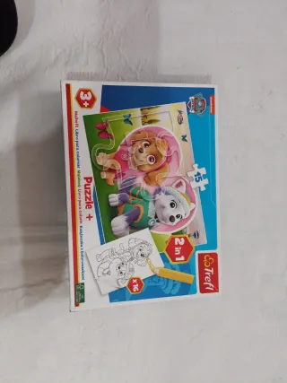 Lote de 5 Puzzles Infantiles Disney y Paw Patrol