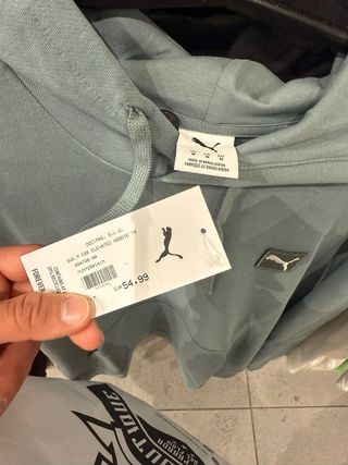 Sudadera Puma Verde Talla m nueva