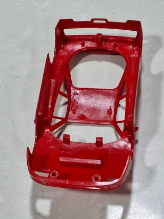 Scalextric carroceria Rojo Ferrari F40