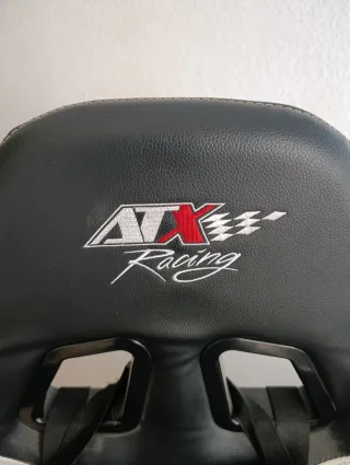 Silla Gamer ATX Racing Negra y Blanca