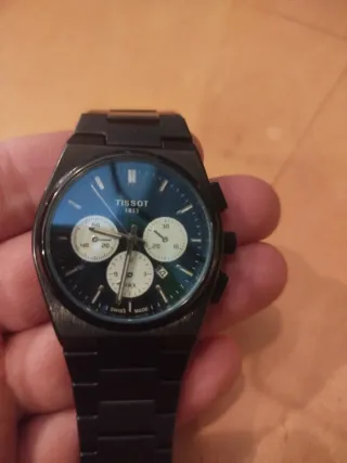 Reloj Tissot PRX Cronógrafo Negro