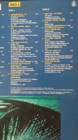 Vinilo Doble Baladas del Año 2