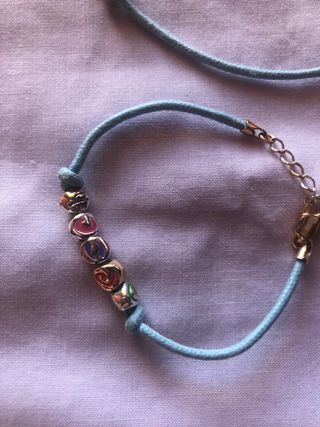 Conjunto collar y pulsera infantil