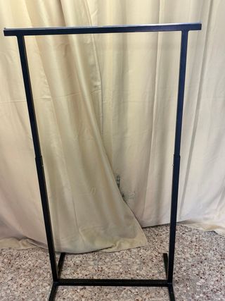 Burro perchero metálico regulable