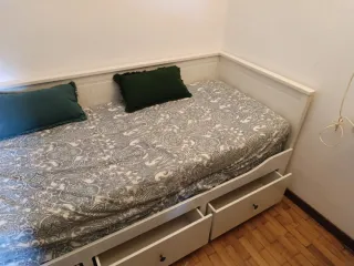 Cama nido Ikea blanca con cajones   Negociable