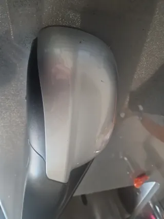 Retrovisor derecho Golf MK4 gris plata