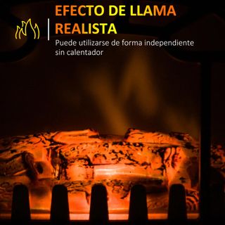 Chimenea con Efecto de Llama SOLO VA LUZ