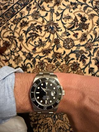 Reloj Rolex Submariner Acero 41mm Negro