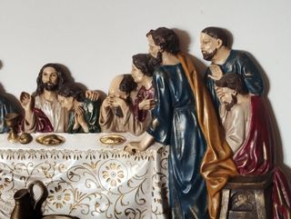 Última Ceia de Cristo - Resina / Marfinite 3D