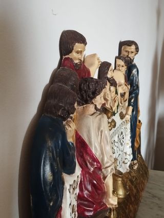 Última Ceia de Cristo - Resina / Marfinite 3D