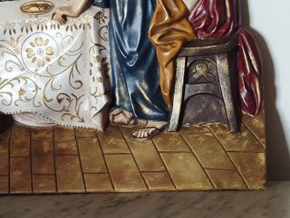 Última Ceia de Cristo - Resina / Marfinite 3D