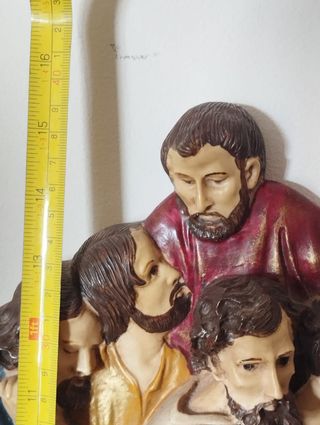 Última Ceia de Cristo - Resina / Marfinite 3D