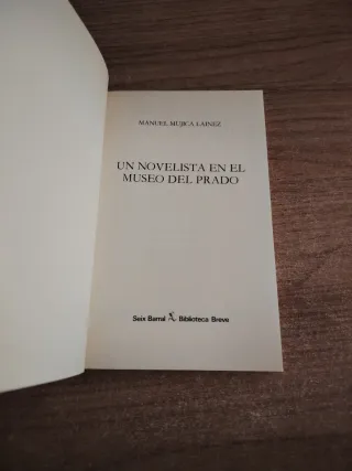 Un novelista en el Museo del Prado