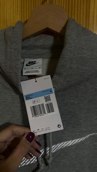 Sudadera Nike Gris