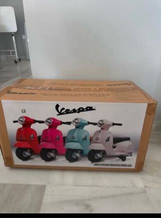 Vespa Eléctrica Infantil verde