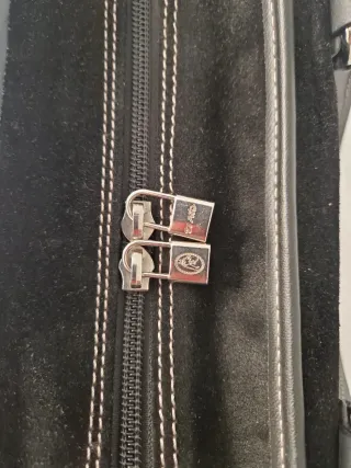 Bolso de piel El Potro negro