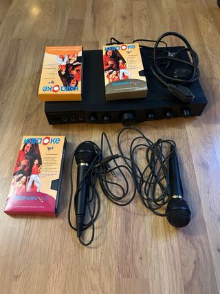 Karaoke Boman MA-X116 con 3 cintas VHS