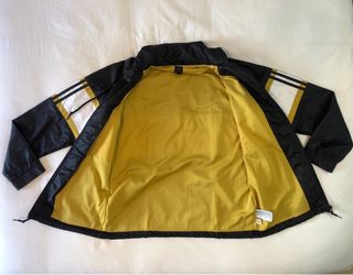 Chaqueta fina adidas Talla M Negro/Blanco/Dorado