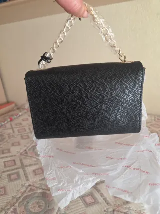 Bolso Valentino Negro y Dorado