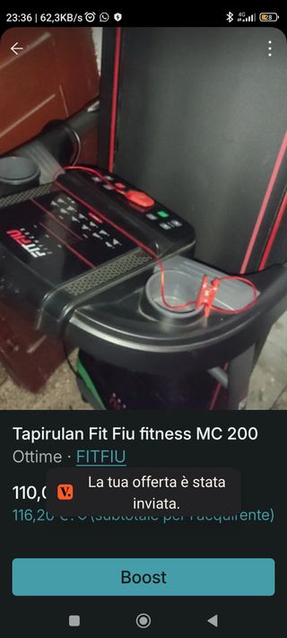 Tapirulan Marca FitFiu MC 200 usato pochissimo