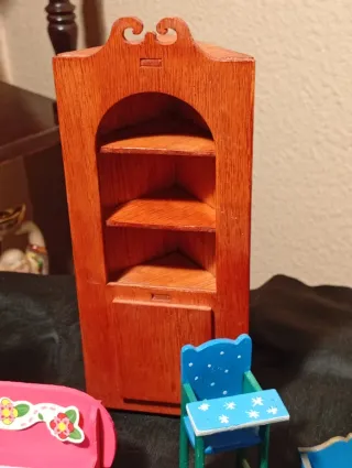 Conjunto Muebles Casa Muñecas 14 Piezas